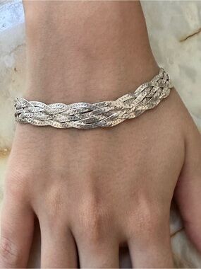 Carlo Giuliano Italian 925 Sterling Silver Made in italy Bracelet